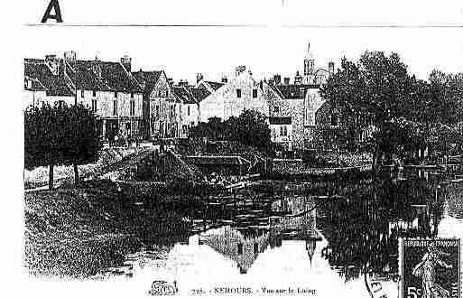 Ville de NEMOURS Carte postale ancienne