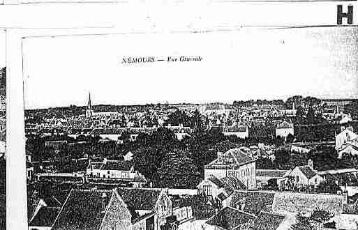 Ville de NEMOURS Carte postale ancienne