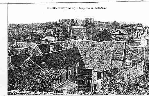 Ville de NEMOURS Carte postale ancienne