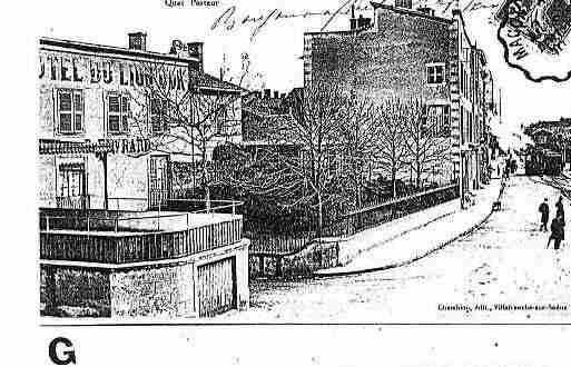 Ville de NEUVILLESURSAONE Carte postale ancienne