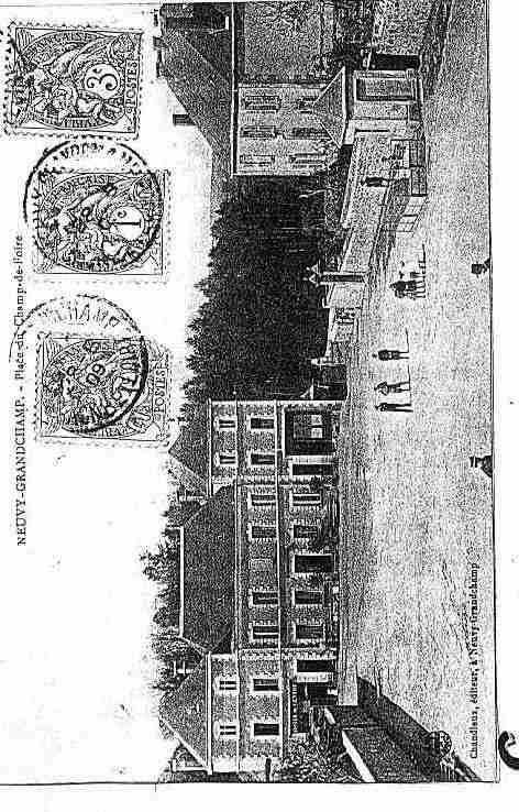 Ville de NEUVYGRANDCHAMP Carte postale ancienne