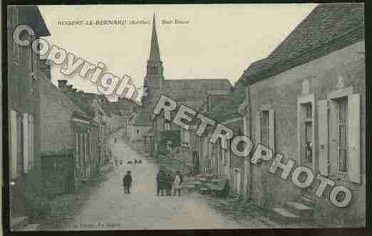 Ville de NOGENTLEBERNARD Carte postale ancienne