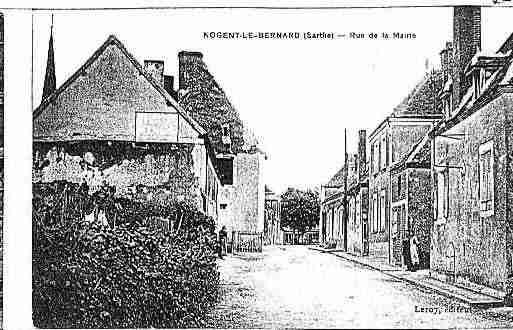 Ville de NOGENTLEBERNARD Carte postale ancienne