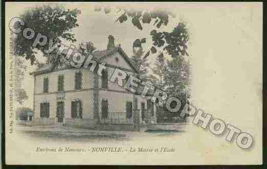 Ville de NONVILLE Carte postale ancienne