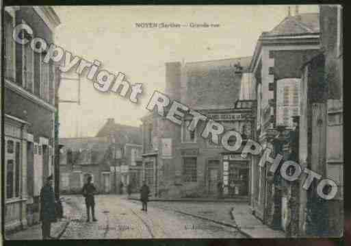 Ville de NOYENSURSARTHE Carte postale ancienne