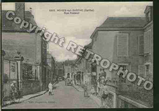 Ville de NOYENSURSARTHE Carte postale ancienne