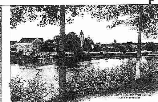 Ville de NOYENSURSARTHE Carte postale ancienne