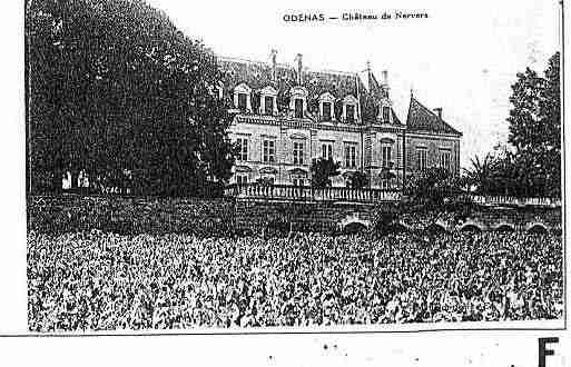 Ville de ODENAS Carte postale ancienne