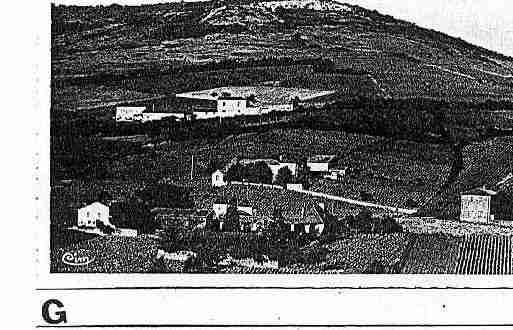 Ville de ODENAS Carte postale ancienne