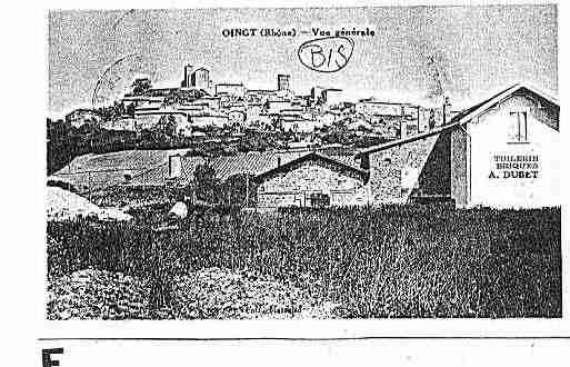 Ville de OINGT Carte postale ancienne