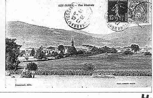 Ville de OLMES(LES) Carte postale ancienne