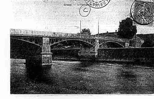 Ville de ORMOY Carte postale ancienne