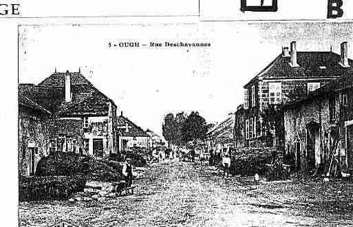 Ville de OUGE Carte postale ancienne