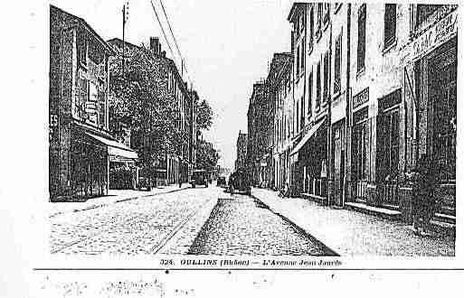 Ville de OULLINS Carte postale ancienne