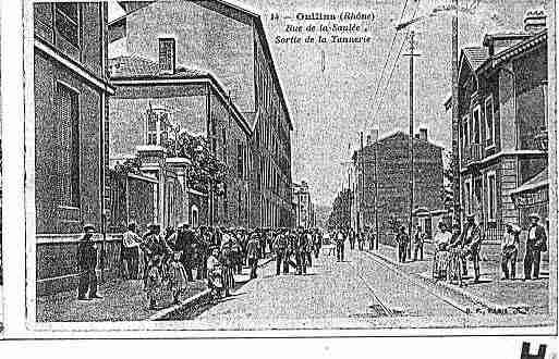 Ville de OULLINS Carte postale ancienne