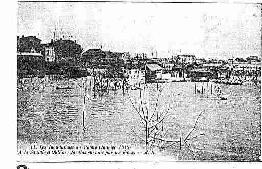 Ville de OULLINS Carte postale ancienne