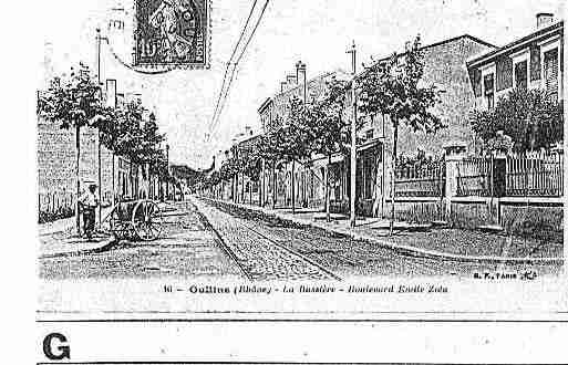 Ville de OULLINS Carte postale ancienne