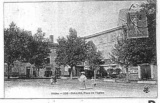 Ville de OULLINS Carte postale ancienne
