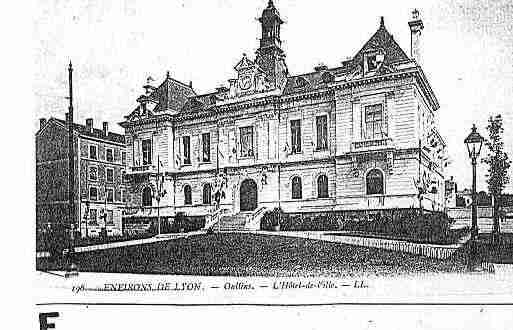 Ville de OULLINS Carte postale ancienne