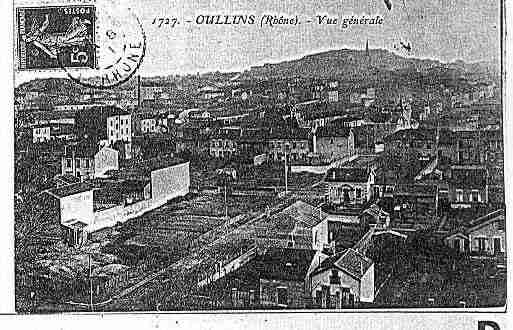 Ville de OULLINS Carte postale ancienne