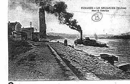 Ville de OULLINS Carte postale ancienne