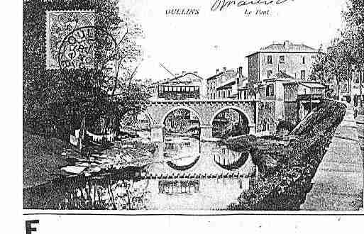 Ville de OULLINS Carte postale ancienne