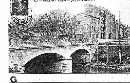 Ville de OULLINS Carte postale ancienne