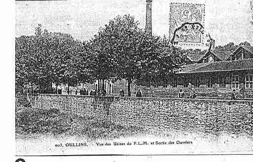 Ville de OULLINS Carte postale ancienne