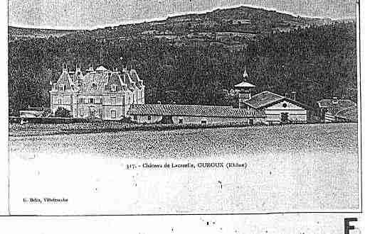 Ville de OUROUX Carte postale ancienne