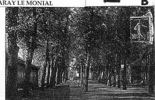 Ville de PARAYLEMONIAL Carte postale ancienne