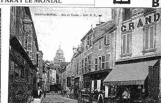Ville de PARAYLEMONIAL Carte postale ancienne
