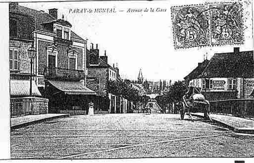 Ville de PARAYLEMONIAL Carte postale ancienne