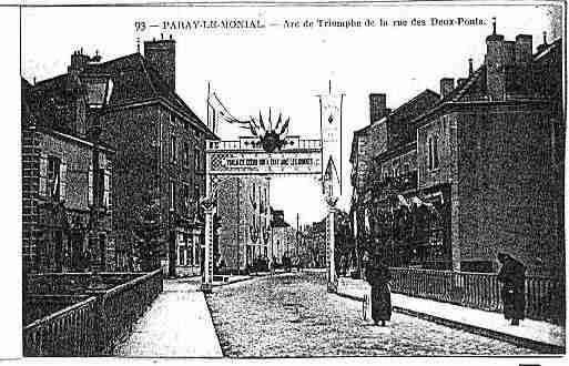 Ville de PARAYLEMONIAL Carte postale ancienne