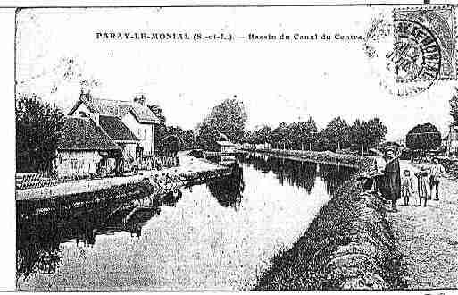 Ville de PARAYLEMONIAL Carte postale ancienne