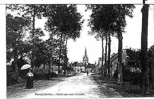 Ville de PARENNES Carte postale ancienne