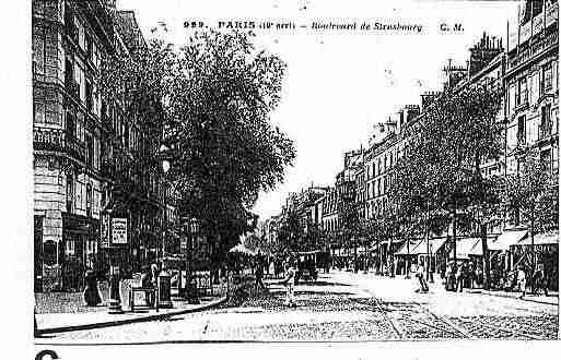 Ville de PARIS10 Carte postale ancienne