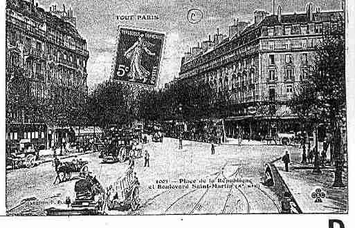 Ville de PARIS10 Carte postale ancienne