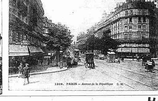 Ville de PARIS11 Carte postale ancienne