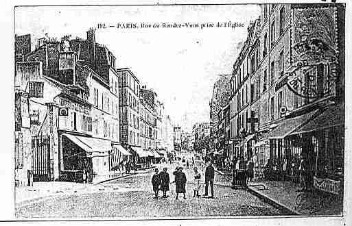 Ville de PARIS12 Carte postale ancienne