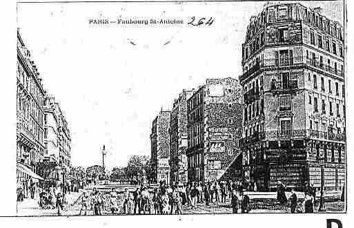 Ville de PARIS12 Carte postale ancienne