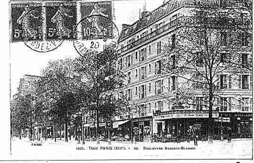 Ville de PARIS13 Carte postale ancienne