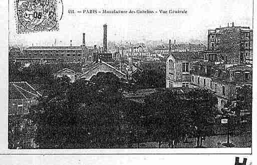 Ville de PARIS13 Carte postale ancienne