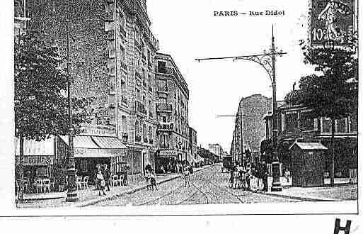 Ville de PARIS14 Carte postale ancienne Ville de PARIS14 Carte postale ancienne