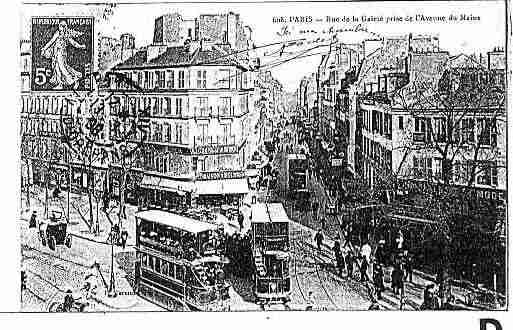 Ville de PARIS14 Carte postale ancienne Ville de PARIS14 Carte postale ancienne