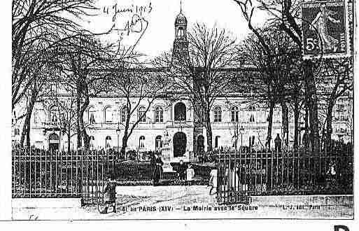 Ville de PARIS14 Carte postale ancienne Ville de PARIS14 Carte postale ancienne