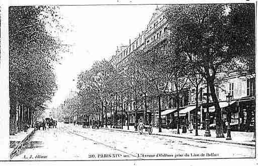 Ville de PARIS14 Carte postale ancienne