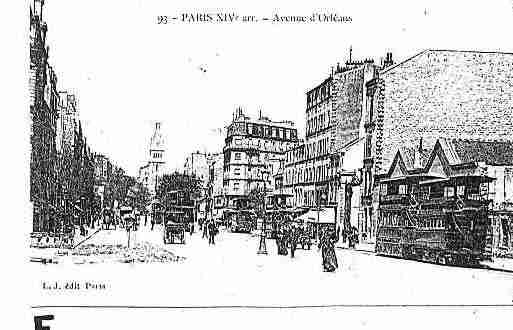 Ville de PARIS14 Carte postale ancienne