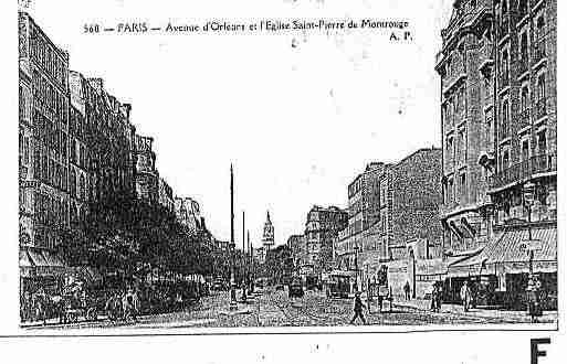 Ville de PARIS14 Carte postale ancienne