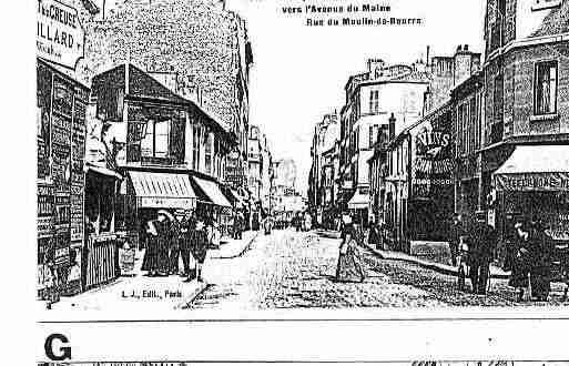 Ville de PARIS14 Carte postale ancienne