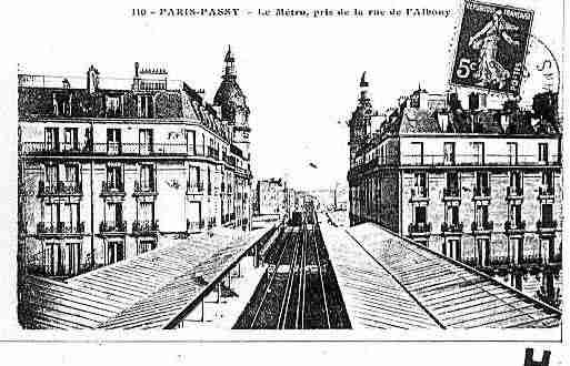 Ville de PARIS16 Carte postale ancienne